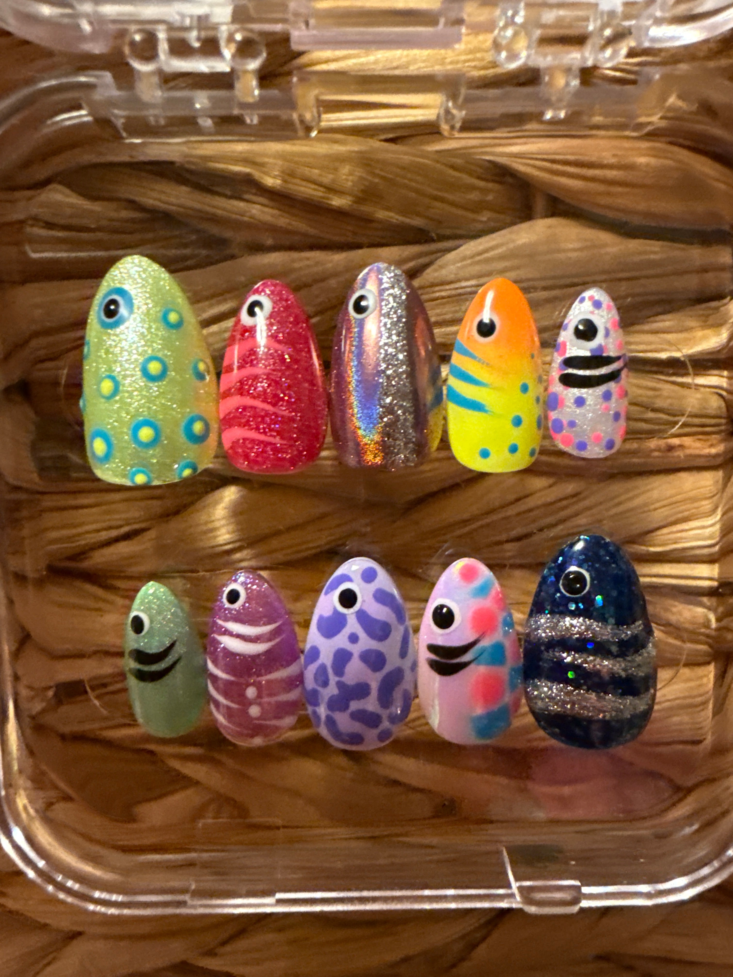 Kosmo By Kendall Custom Press On Nails