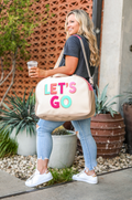 Duffle Bag – Weekender - Let's Go